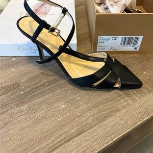 SOLD - Brand New in Box - Jessica Simpson Black Strappy Heels